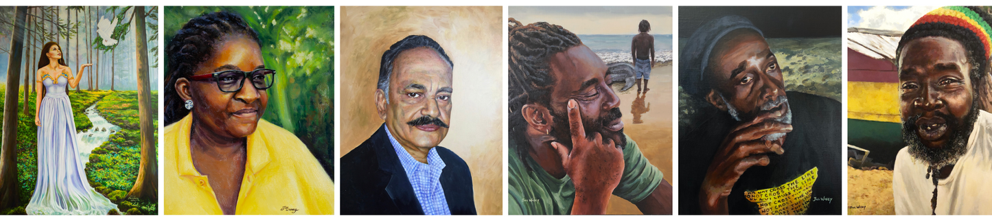 16 x 20 inch Commission Deposit (50%)