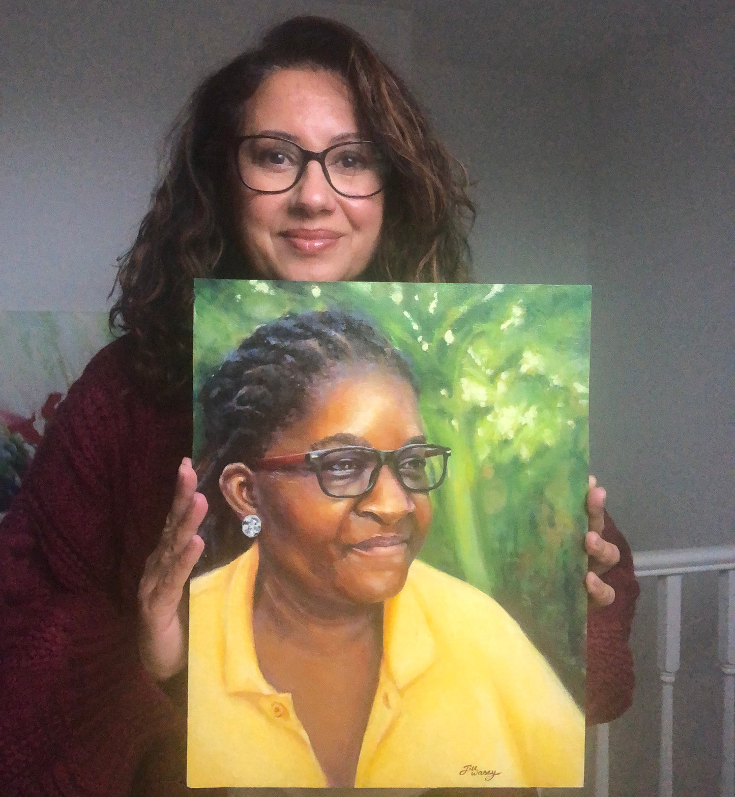 16 x 20 inch Commission Deposit (50%)