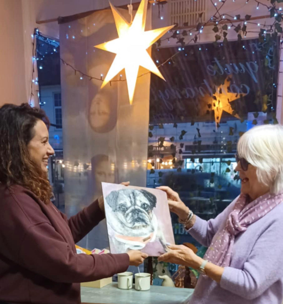 11 x 14 inch Commission Deposit (50%)