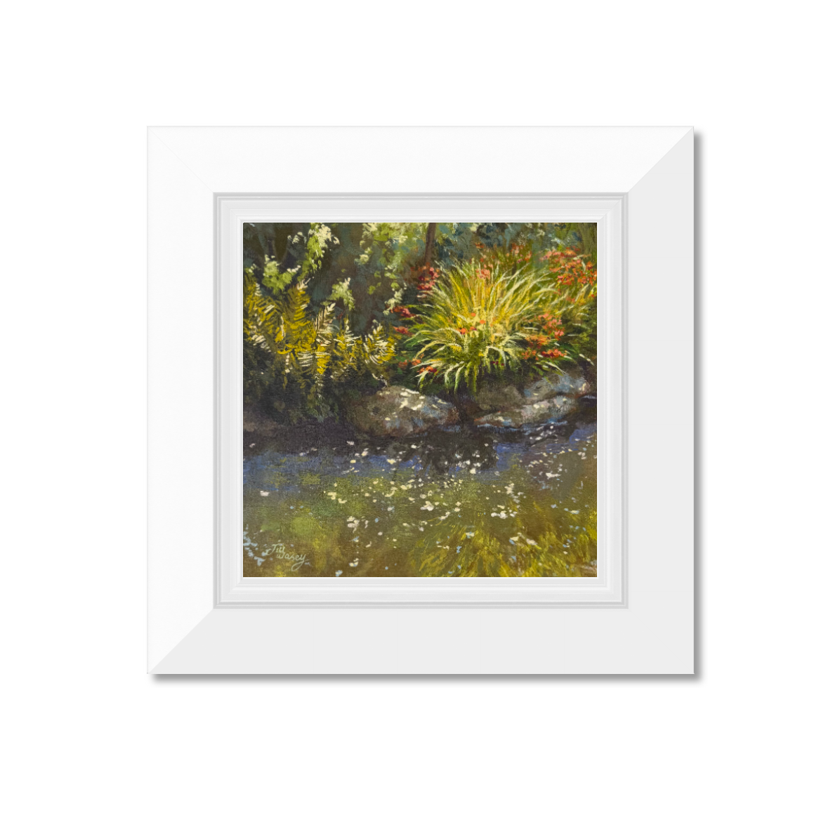 Secret Oasis Original Gouache