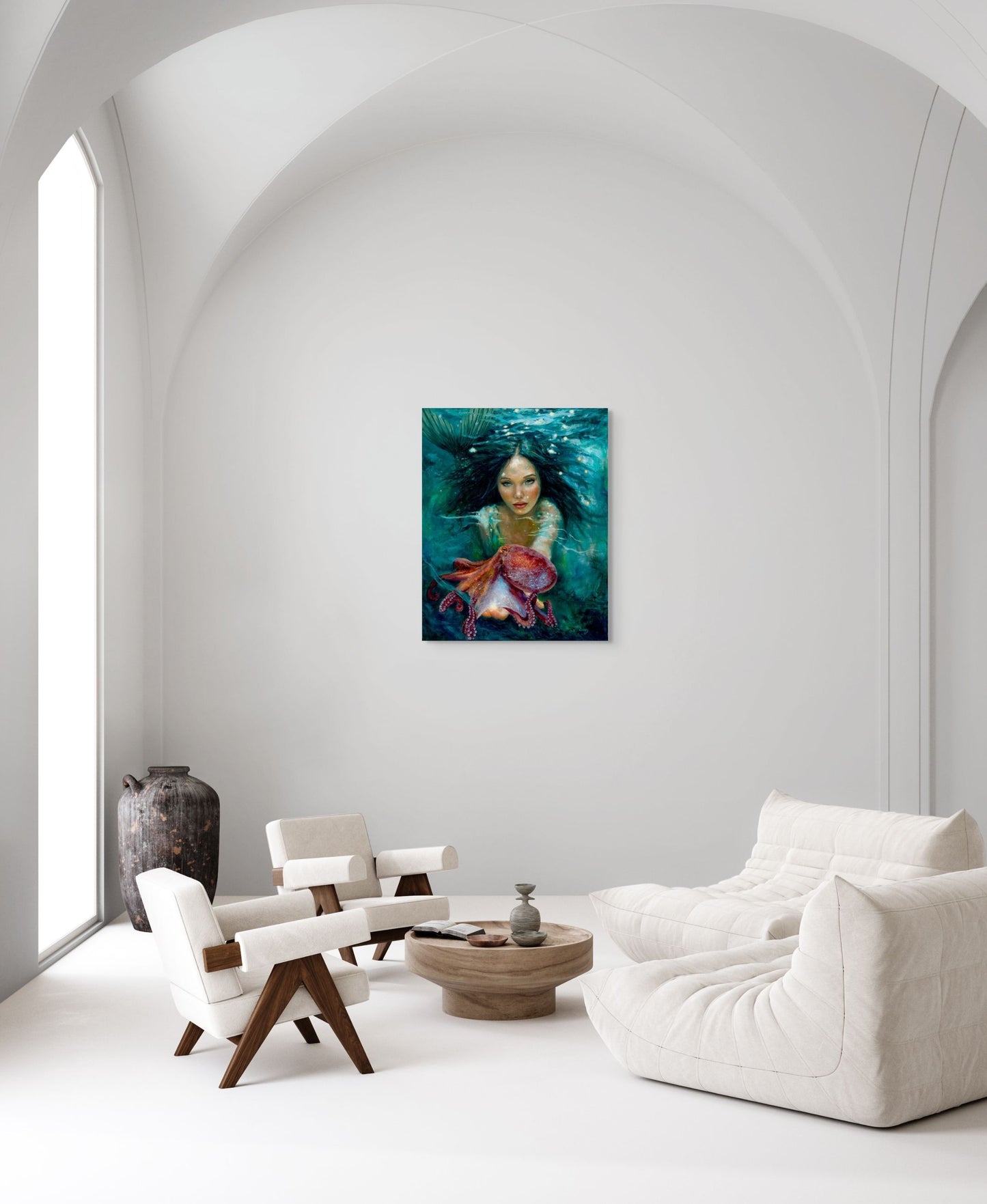 A Glimpse Beyond - Fine Art Canvas Print, Stretched & Unframed