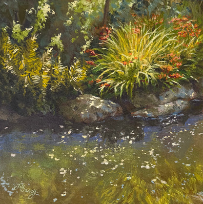 Secret Oasis Original Gouache