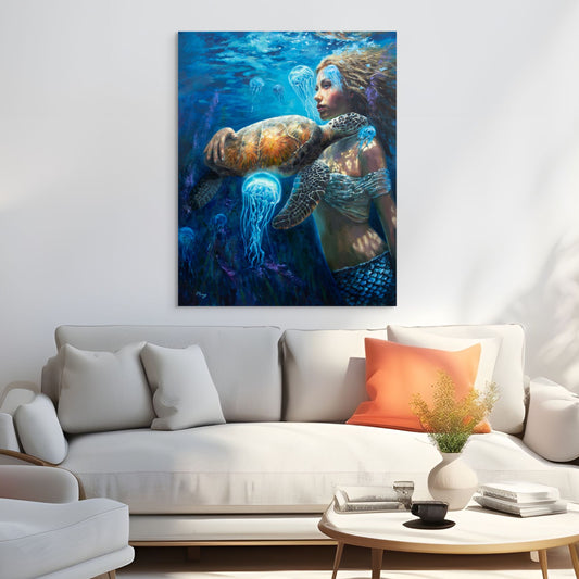 A Moment of Becoming - Original Oil Painting (Tray Frame Customisable)